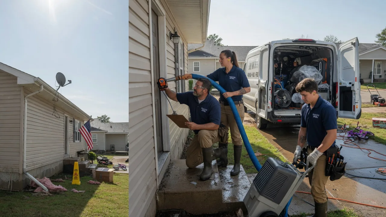Ceiling Water Damage Restoration in Tennessee near me